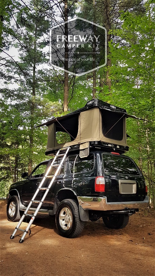 Mini - Tente de toit compacte - Rooftop Camp